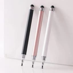 Universal Tablet Stylus Pen 2 in 1 Double Headed High Sensitivity Replaceable Nib Drawing Smart Phone Touch Screen Stylus Pencil