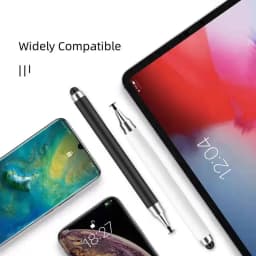 Universal Tablet Stylus Pen 2 in 1 Double Headed High Sensitivity Replaceable Nib Drawing Smart Phone Touch Screen Stylus Pencil