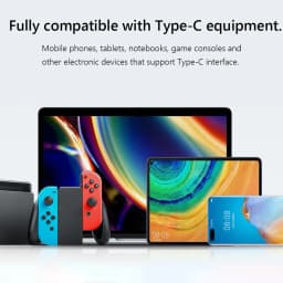 USB 3.2 C to C 10Gbps 4K@60Hz Display Cord 90/180 Degree Angled Type-C PD 100W Fast Charging Cable for Switch Laptop VR Phones