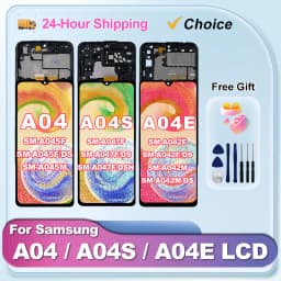 A045 For Samsung Galaxy A04 LCD A045F Display A04S A047 A047F Touch Screen Digitizer For Samsung A04E LCD A042 A042F Display
