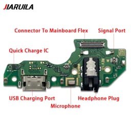 USB Dock Connector Charging Port Flex Cable For Samsung A22 A32 A42 4G 5G A225F A226 A325F A336 Charger Board With Mic Module
