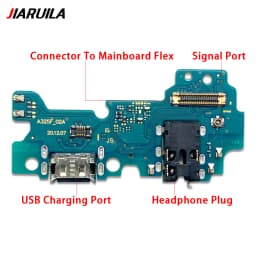 USB Dock Connector Charging Port Flex Cable For Samsung A22 A32 A42 4G 5G A225F A226 A325F A336 Charger Board With Mic Module