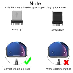 USB C Magnetic Cable Fast charge 3A Micro USB Type C 360 Magnet Fast Charger For iPhone Samsung Android Mobile Phone Cable