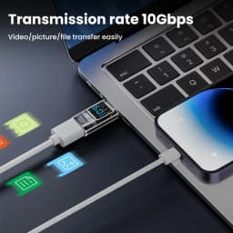 Elough USB 3.2 Digital Display Adapter USB To Type C OTG For iPhone 15 Samsung PC Laptop Fast Charging adaptador usb a tipo c