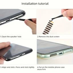 Phone Speaker & Charging Port Cleaning Kit, Universal Dust Removal Tool Set for iPhone Samsung Xiaomi