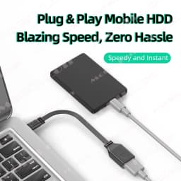 USB C to USB A Adapter OTG Cable 90 Degree Type C Male to USB 2.0 Female Cable for MacBook Pro Samsung Xiaomi Laptop Tablet PC