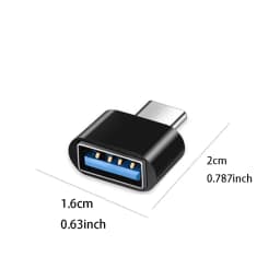USB Type-C Mini to USB Adapter 3.0 USB-C Male OTG A Female DataConnector ForMacBook Pro iPad Mini6/ProMacBook AirType C Device