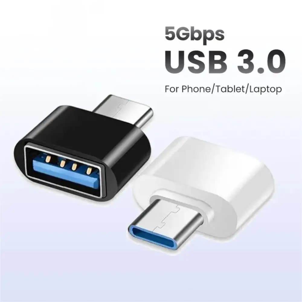 USB Type-C Mini to USB Adapter 3.0 USB-C Male OTG A Female DataConnector ForMacBook Pro iPad Mini6/ProMacBook AirType C Device