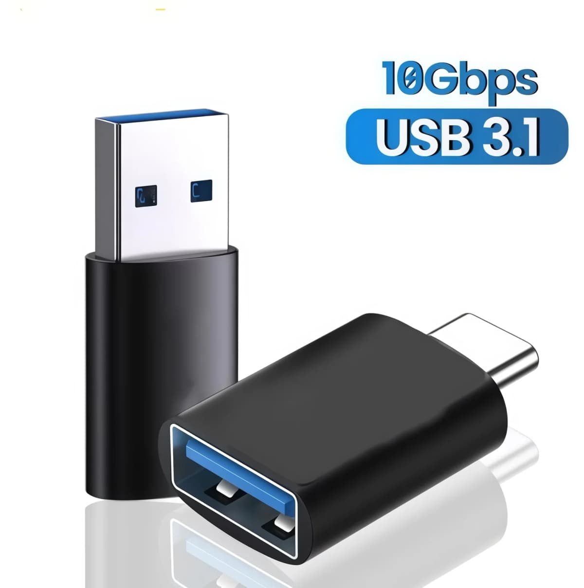 USB 3.1 Type C OTG Adapter USB C Male To USB A Female Converter For 10Gbps Data Sync OTG Connector
