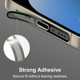 USB C Dust Plug Set Phone Speaker Dust Cover and Anti Dust Cover Protector Cap for iPhone 17 iPhone 16 Pro Max iPhone 15 Pro Max