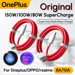 150W 100W Oneplus Original Charge Cable 10A 8A Type C SUPERVOOC Fast Charging Cord One Plus 13R 13 12 12R 11 10 Nord 4 For OPPO
