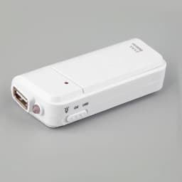 Universal USB Emergency 2 AA Battery Extender Charger Power Bank Supply Box For Mobile Phone MP3 MP4 Black White