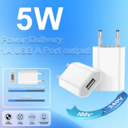 1/2/3/4/5Pcs Universal USB Home Travel Charger 5V/1A Phone Charger For Samsung Xiaomi Redmi Huawei Charger Power Wall Adapter