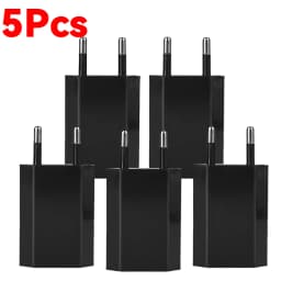 1/2/3/4/5Pcs Universal USB Home Travel Charger 5V/1A Phone Charger For Samsung Xiaomi Redmi Huawei Charger Power Wall Adapter