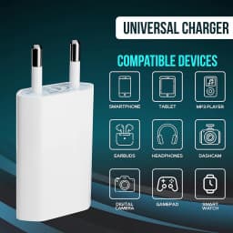 1/2/3/4/5Pcs Universal USB Home Travel Charger 5V/1A Phone Charger For Samsung Xiaomi Redmi Huawei Charger Power Wall Adapter