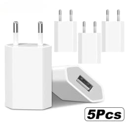 1/2/3/4/5Pcs Universal USB Home Travel Charger 5V/1A Phone Charger For Samsung Xiaomi Redmi Huawei Charger Power Wall Adapter