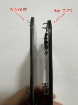 120HZ Soft OLED For iPhone 15 Pro Max 15Pro 13 Pro LCD Display 3D Touch Screen Digitizer Assembly High Refresh Rate Replacement