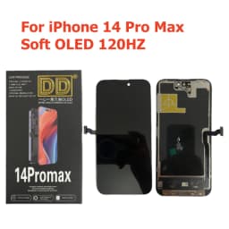 120HZ Soft OLED For iPhone 15 Pro Max 15Pro 13 Pro LCD Display 3D Touch Screen Digitizer Assembly High Refresh Rate Replacement