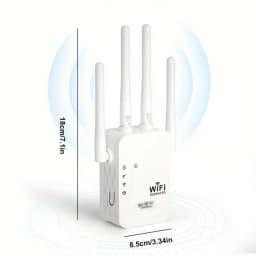 "Dual-Band WiFi Extender 2.4G 5G Signal Booster Repeater Wireless Router Amplifier 802.11bgn Gigabit WPS EU US Plugs WiFi"