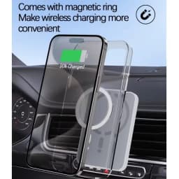 Car Air Vent Magnetic Wireless Charger Phone Holder, Fast Charging Mount Compatible with MagSafe iPhone 17/16/15/14/13/12 Pro