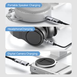 Hagibis USB C to Micro USB Adapter Type C Female to Micro USB Male Convert Connector for Android Phones Fan Power bank Samsung