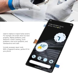OLED Quality 6.7" For Google Pixel 7 Pro LCD Display GP4BC LCD Touch Screen Assembly For Google Pixel 7pro GE2AE GFE4J LCD