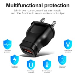 5V 1A USB Charger Port Power Supply Charger Wall Chargers Small Power Adapter For Iphone Samsung Huawei Xiaomi Redmi Mobile