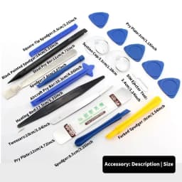22 in 1 Mobile Phone Repair Tool Kit Screwdriver Set for iPhone Samsung DIY Disassembly Tools Multi Function Opening Repair Set