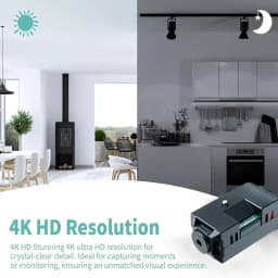 1080P Mini Night Vision Wireless Surveillance Camera Lightweight Clear Portable Motion Detection Premium Quality Camera