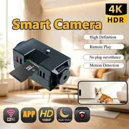 1080P Mini Night Vision Wireless Surveillance Camera Lightweight Clear Portable Motion Detection Premium Quality Camera