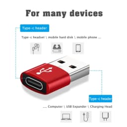 PD Fast Charging Cable Portable Type-C Female to USB Female to A male USB-C Data Cable Type-C Adapter OTG3.1