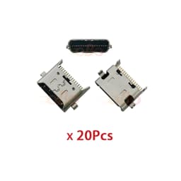 10-100Pcs Charging Port Dock Plug For Samsung A04 A05 A06 A07 A20s A21 A146P A166P A22 5G USB Charger Connector Socket Repair
