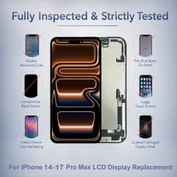 AAA+++ OLED For iPhone 14 15 16 17 LCD Touch Screen Digitizer Assembly For 14 15 Pro 16 Plus 17 Pro Max Incell Replacement Parts