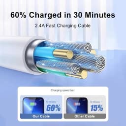 40W Fast Charger For Apple Original iPhone 18 17 16 15 7-14 Pro Max Type C To Lightning Fast Charging USB C Cable Quick Charger