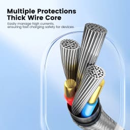Toocki 1.5m Spring USB Type C Cable for iPhone 17 16 15 Samsung Galaxy S26 S25 S24 Xiaomi Huawei Fast Charging Cable Data Wire