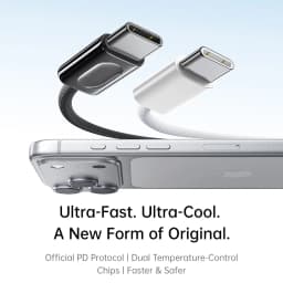 Baseus 100W Fast Charging Cables for iPhone 17 16 15 Plus Promax TypeC To USB Type C Wire Cable For Macbook iPad Data Cord