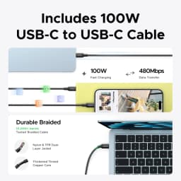 【Ultra Mini】UGREEN Nexode Air 65W 45W GaN Charger PD3.0 QC4.0 PPS For Macbook Pro Laptop iPhone 17 16 Samsung S26 iPad Tablet