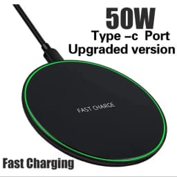 Fast Wireless Charger Cargador inalámbrico For iPhone 18 17 16 15 14 13 Pro Max Samsung Xiaomi Apple Induction Charging Station