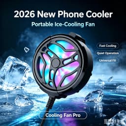 2026NEW EST USB Air-cooled Mobile Phones Radiator Back Clip General Charging Small Fan Gift Suitable for All Mobile Phones