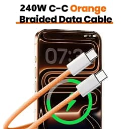 5PCS USB C Cable to USB C 240W Fast Charging Charger Cable Supports Fast Charging For iPhone 17 16 15 Samsung Huawei Xiaomi Etc