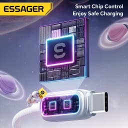 Essager USB Type C Cable 7A PD3.1 Fast Charging For MacBook Laptop iPhone 17 16 15 Pro Max iPad Samsung Type C Cable