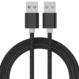 NNBILI USB to USB Extension Cable Type A Male to Male USB Extender for Radiator Hard Disk Webcom Camera USB Cable Extens