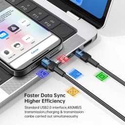 NNBILI 5pcs 100W Type C To USB C Cable For iPhone 17 Fast Charging Charger Cord For Macbook iPad Samsung Xiaomi Fast Type C Wire