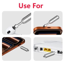 SIM Card Tray Removal Tool Eject Pin Earbuds Cleaning Brush Reset Tools Needle Opener Cleaner Pen Kit for iPhone Airpods
