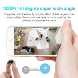 1080P HD Mini WiFi Wireless Security Camera Infrared Night Vision Motion Detection Indoor Surveillance Camera Remote View