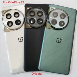For OnePlus 12 Originlal Back Glass Battery Cover Rear Door Housing Case back Camera Glass Cover For OnePlus12 one plus 12