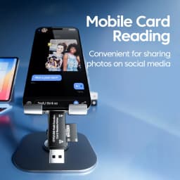 USB Type C To SD TF Card Reader USB 2.0 OTG 2 in 1 MultiFunctional High Speed Smart Memory Cardreader Card Adapter For PC Laptop