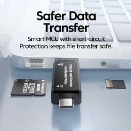 USB Type C To SD TF Card Reader USB 2.0 OTG 2 in 1 MultiFunctional High Speed Smart Memory Cardreader Card Adapter For PC Laptop