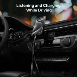 USB C to 3.5mm Headphone and Charger Adapter 2 in 1 USB C to Aux Audio Adapter & 60W Fast Charging for Samsung iPhone Xiaomi