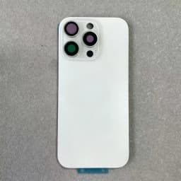 Rear Back Glass Replacement For iPhone 15 Pro 16 Pro, Built‑in Magnetic Ring And Bracket, Rear Housing Repair DIY Spare Parts